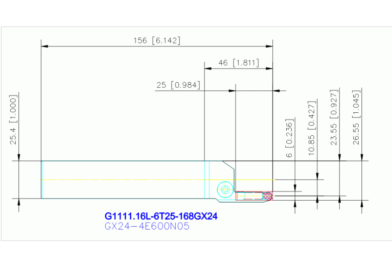 G1111.16L-6T25-168GX24