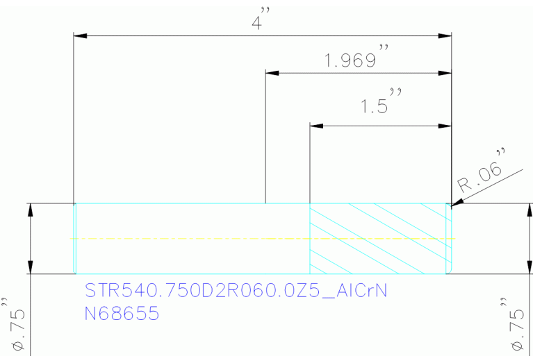 STR540.750D2R060.0Z5 ALCRN