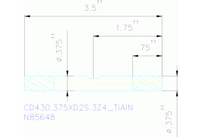 CD430.375XD2S.3Z4 TIALN