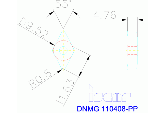 DNMG 110408-PP IC8250