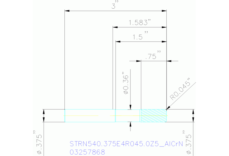 STRN540.375E4R045.0Z5 ALCRN