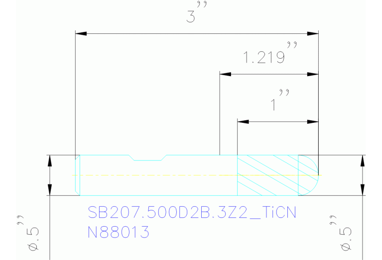 SB207.500D2B.3Z2 TICN