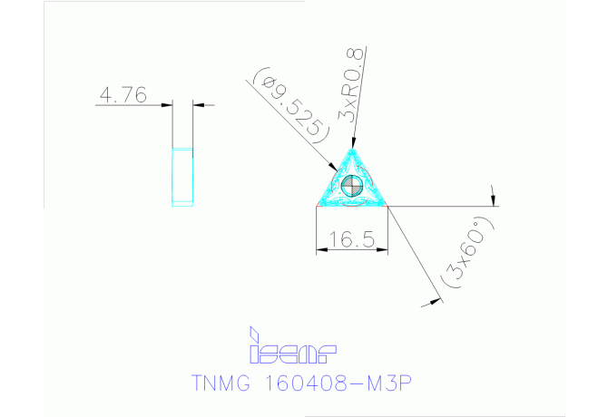 TNMG 160408-M3P IC8150