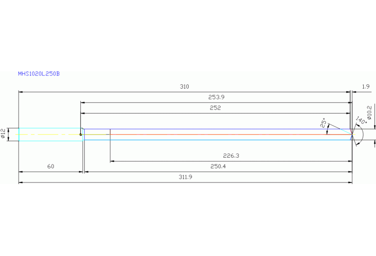 MHS1020L250B VP15TF