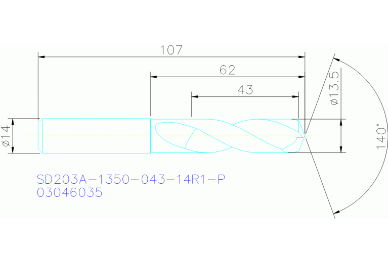 SD203A-1350-043-14R1-P