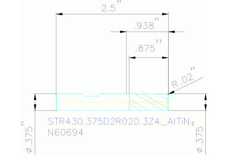 STR430.375D2R020.3Z4 ALTIN