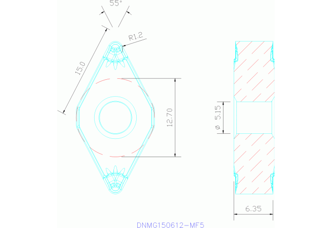 DNMG150612-MF5 TH1500