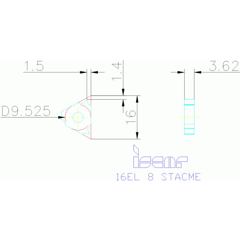 16EL 8 STACME IC908