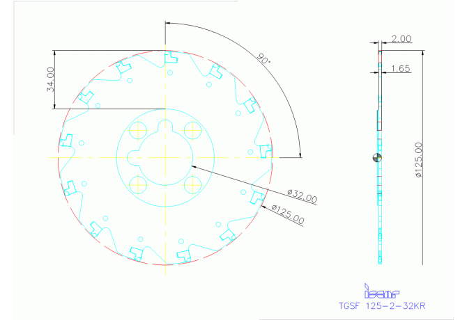 TGSF 125-2-32KR