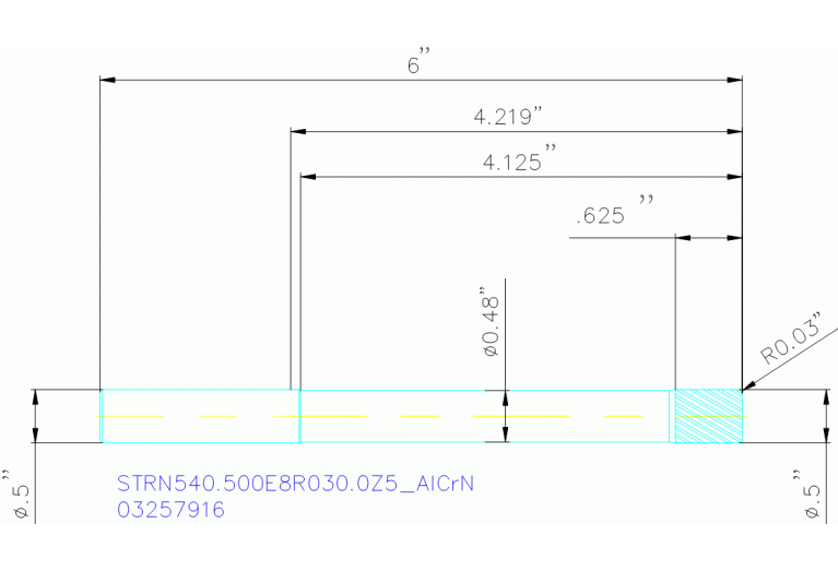 STRN540.500E8R030.0Z5 ALCRN