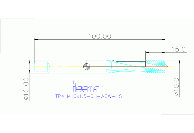 TP4 M10X1.5-6H-ACW-HS
