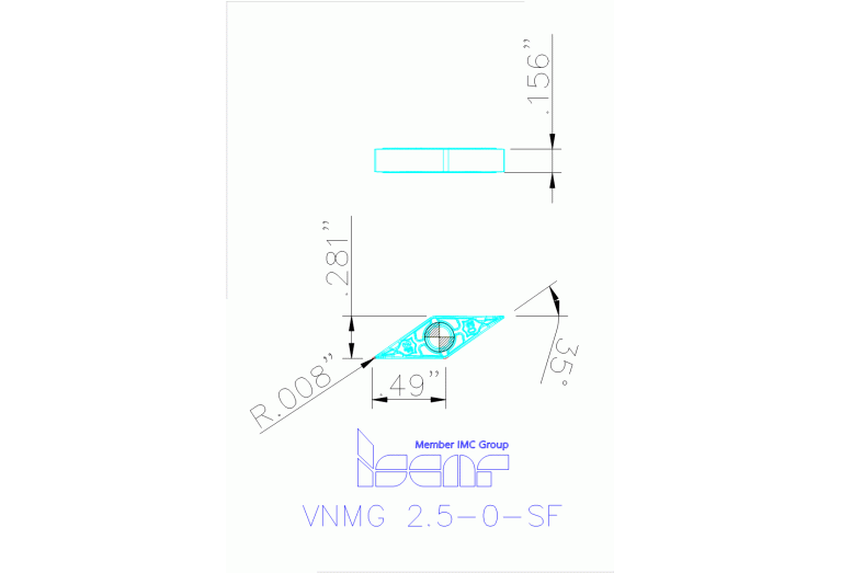 VNMG 12T302-SF IC908