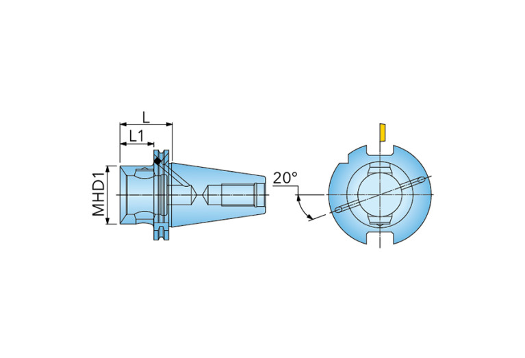 DIN69871-B40MHD50.48