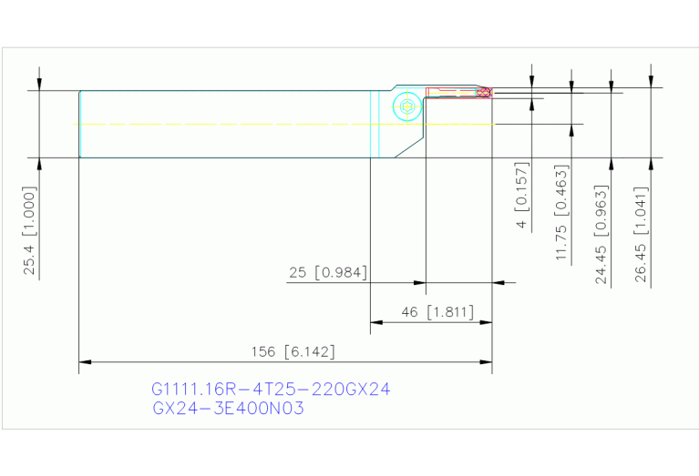 G1111.16R-4T25-220GX24