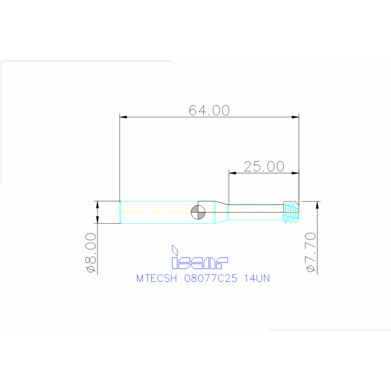 MTECSH 08077C25 14UN IC903