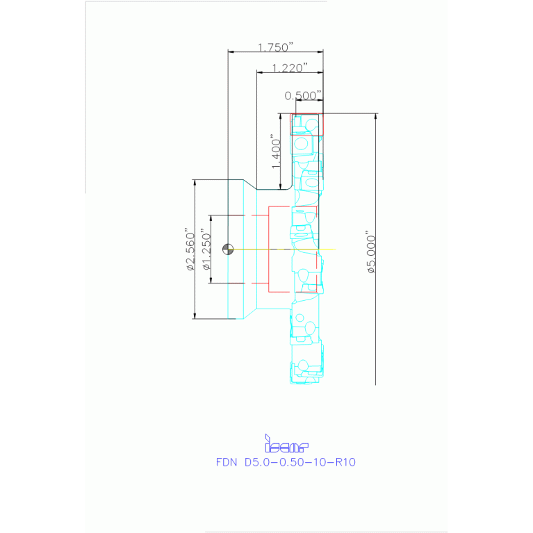 FDN D5.0-0.50-10-R10