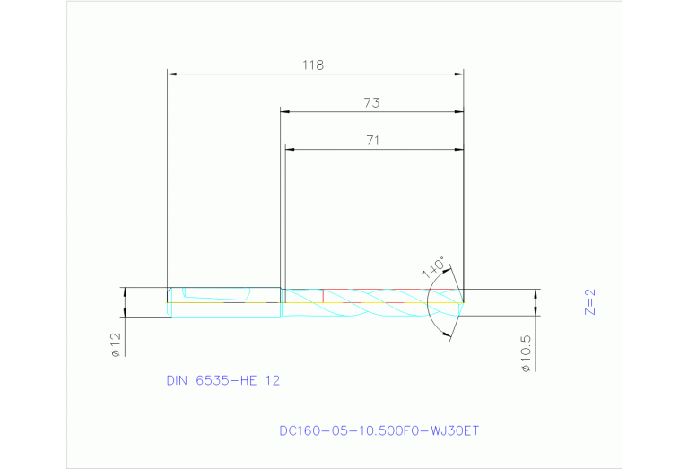 DC160-05-10.500F0-WJ30ET
