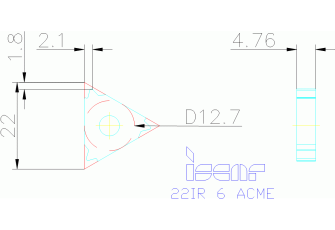 22IR 6 ACME IC50M