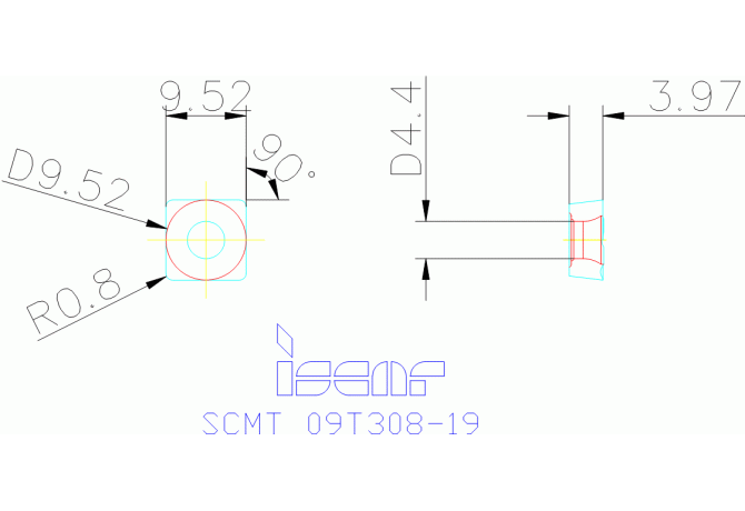 SCMT 09T308-19 IC20