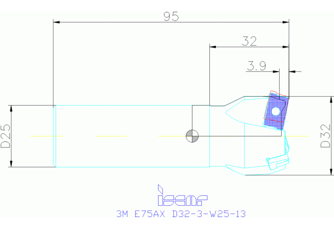 3M E75AX D32-3-W25-13
