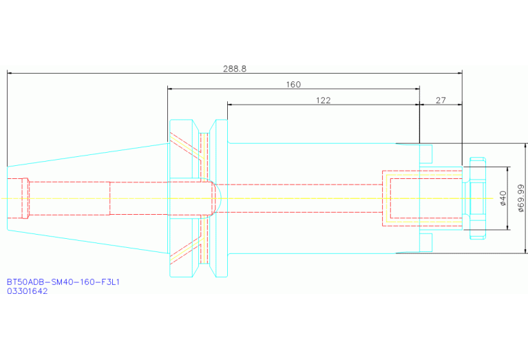 BT50ADB-SM40-160-F3L1