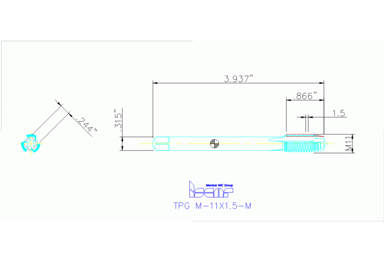 TPG M-11X1.5-M HETI