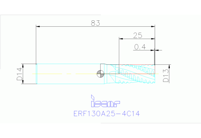 ERF130A25-4C14 IC900