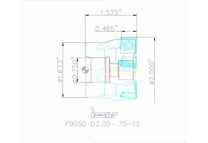 F90SD D2.00-.75-12