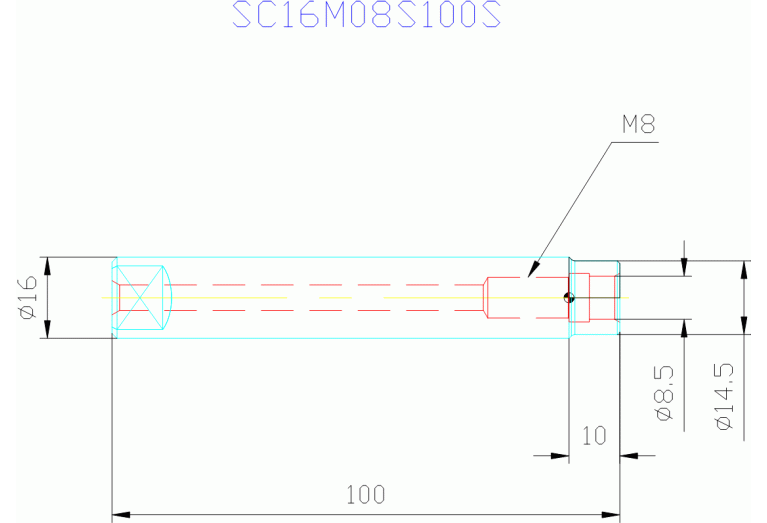 SC16M08S100S