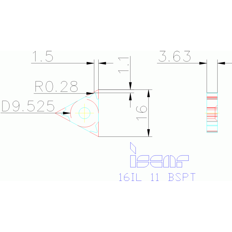 16IL 11 BSPT IC908