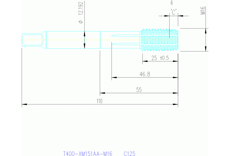 T400-XM151AA-M16 C125
