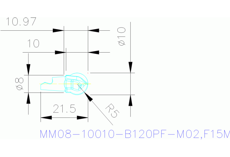 MM08-10010-B120PF-M02 F15M