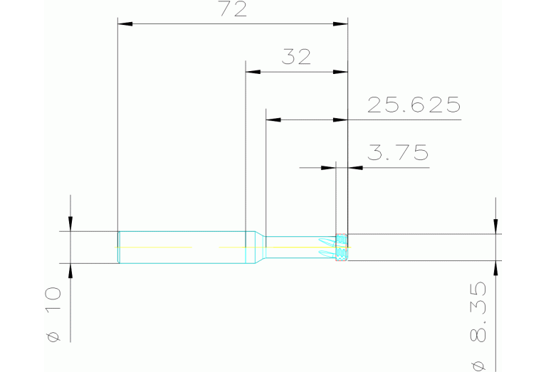 TC630-M10X1.25A0E-WB10TJ