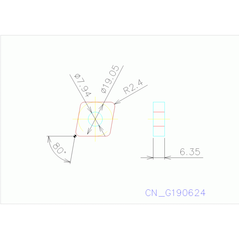 CNMG190624N-EM AC8115P