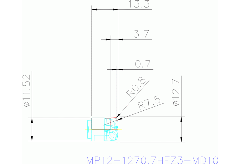 MP12-1270.7HFZ3-MD10 MP3000