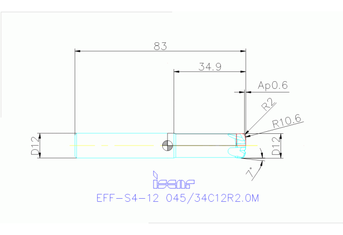 EFF-S4-12 045/34C12R2.0M IC903