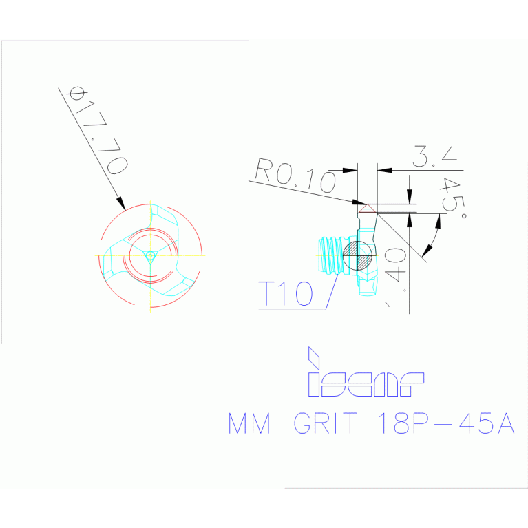 MM GRIT 18P-45A IC528