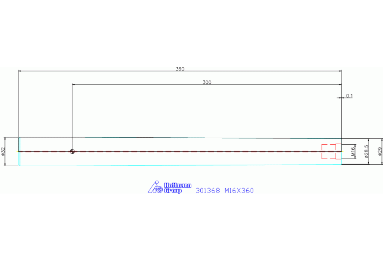 301368 M16X360