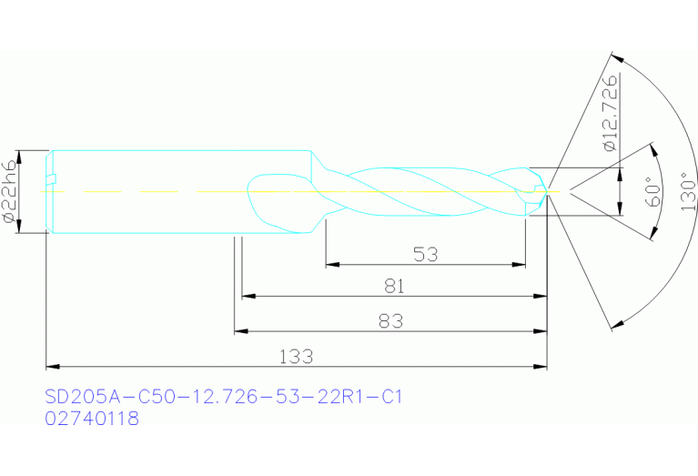 SD205A-C50-12.726-53-22R1-C1