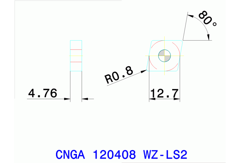 CNGA 120408 WZ-LS2 TB670