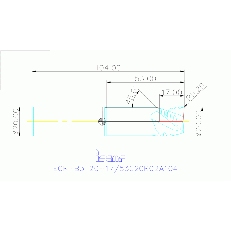 ECR-B3 20-17/53C20R02A104 IC08