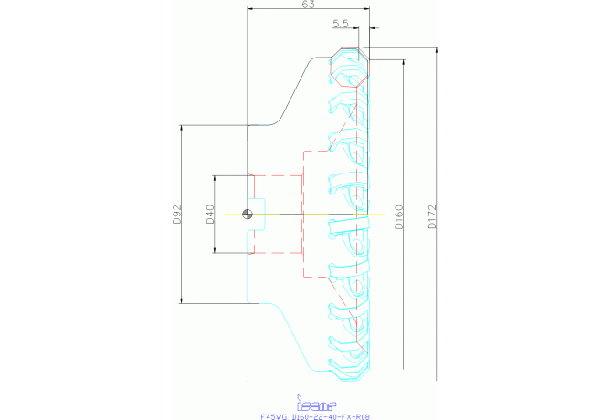 F45WG D160-22-40-FX-R08