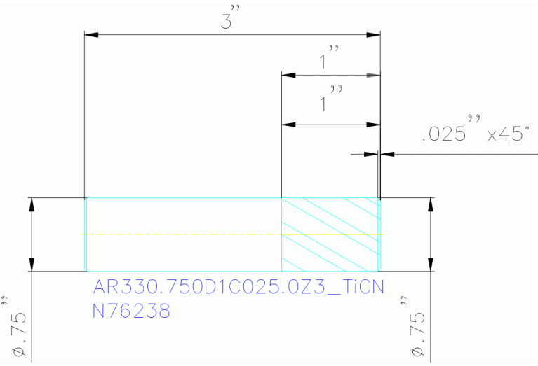 AR330.750D1C025.0Z3 TICN