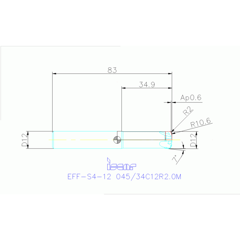 EFF-S4-12 045/34C12R2.0M IC903