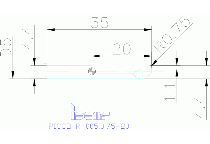 PICCO R 005.0.75-20 IC228