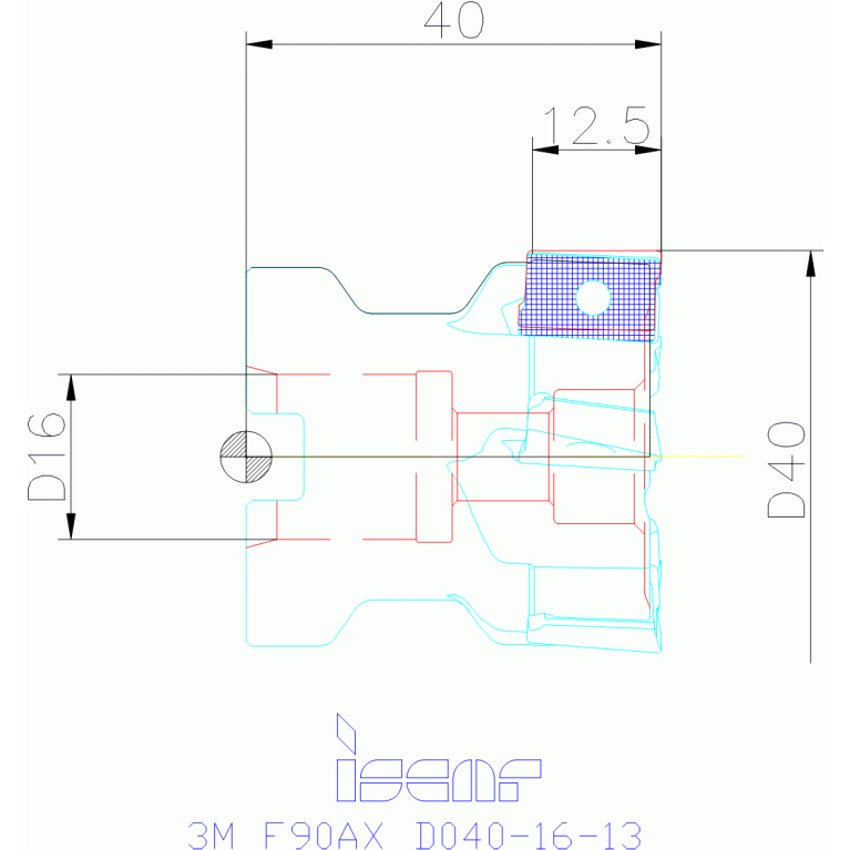 3M F90AX D040-16-13
