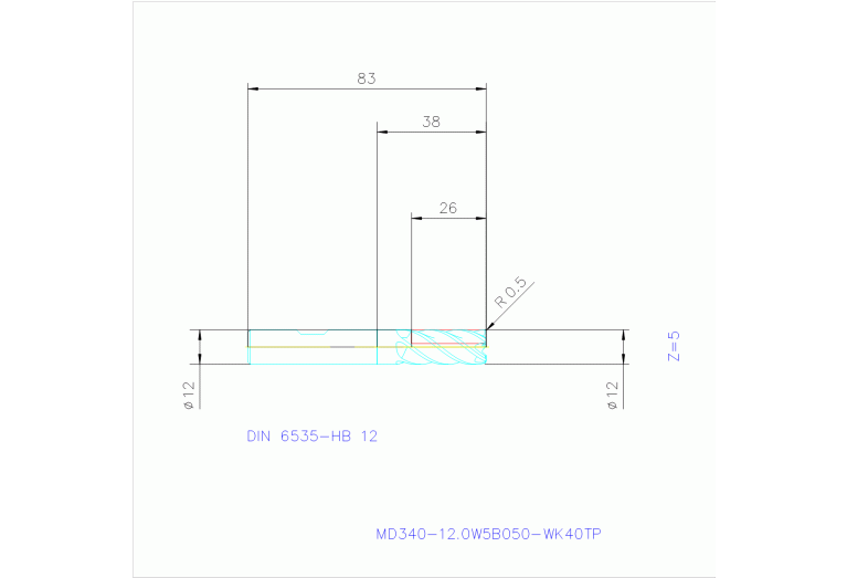 MD340-12.0W5B050-WK40TP