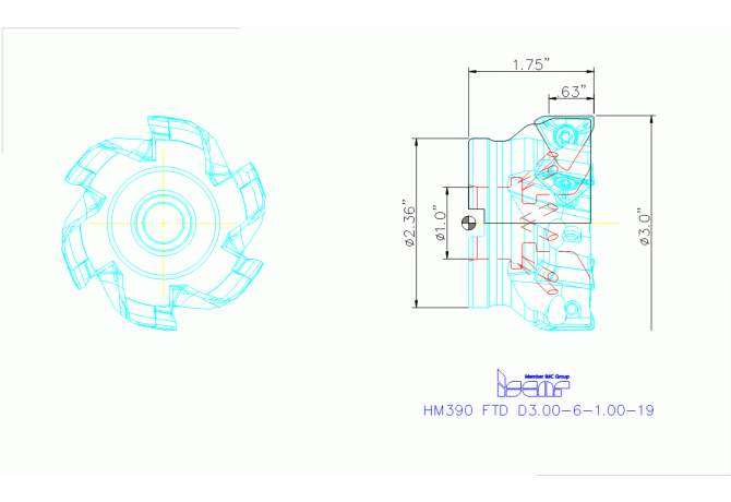 HM390 FTD D3.00-6-1.00-19