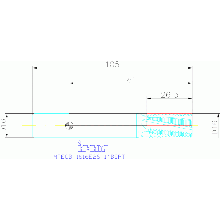 MTECB 1616E26 14BSPT IC908