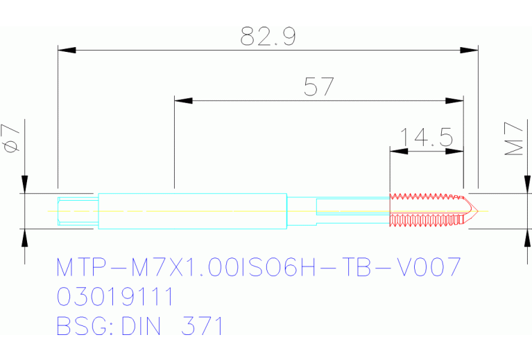 MTP-M7X1.00ISO6H-TB-V007